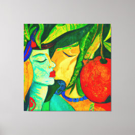 Hemligheten hos Mango II-målningen Canvastryck