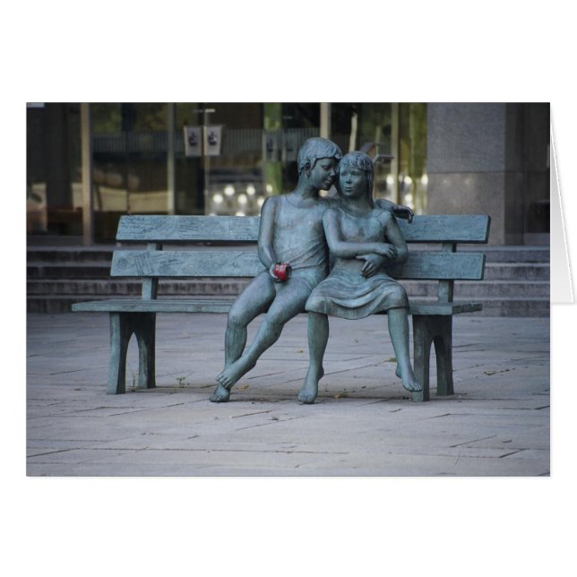 Hemligheten tar av planet hälsningskort (Framsidan Horizontal)