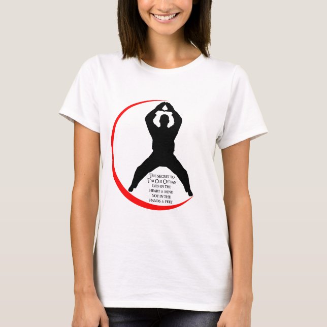 Hemligheten till den T'ai chien Ch'uan Tee Shirt (Framsida)