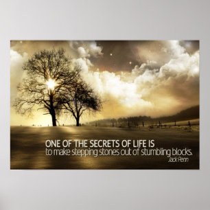 Hemligheter av den Motivational affischen för liv Poster