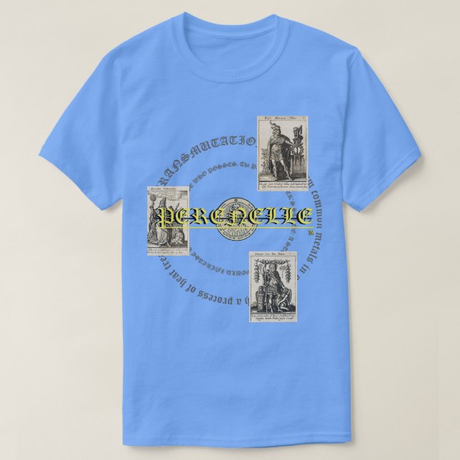 Hemligheter för Alchemy T Shirt (Design framsida)
