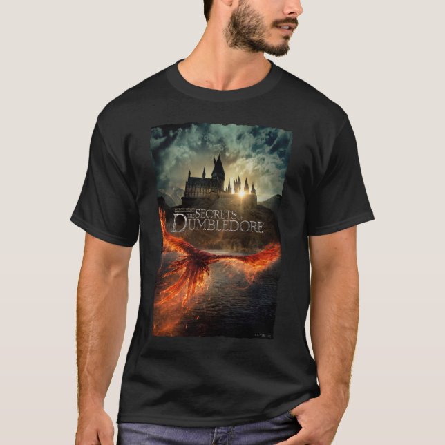 Hemligheter för Dumbledore-teatralisk Poster T Shirt (Framsida)