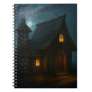 Hemligheter i Witch House i skogen Anteckningsbok