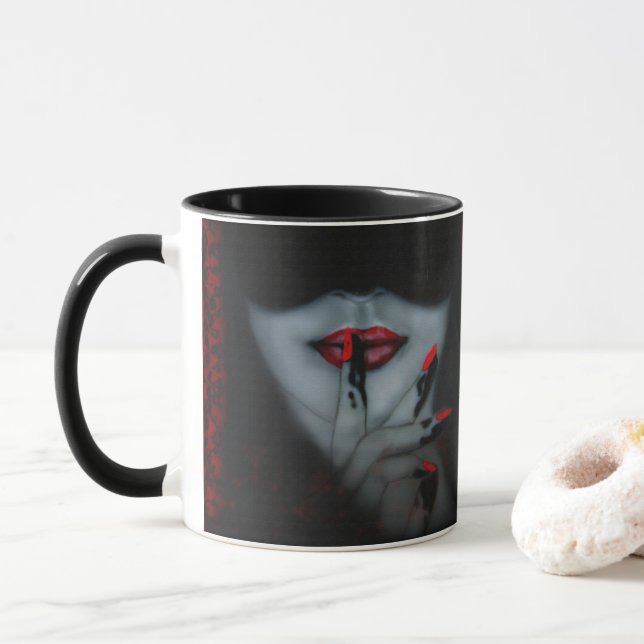 Hemligheter   mugg (Med munk)