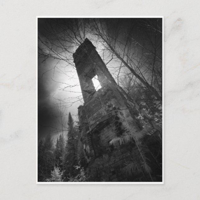 Hemlighetshus, kabinettkort vykort (Framsida)