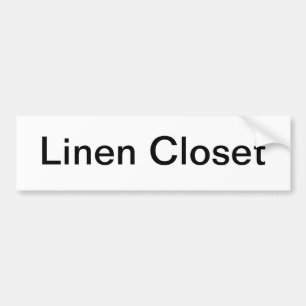 Hemligt dörrtecken för linne bildekal