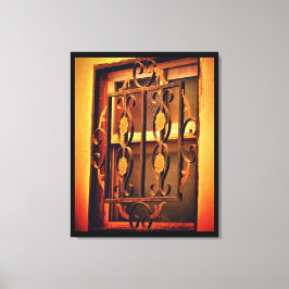 Hemligt fönster canvastryck