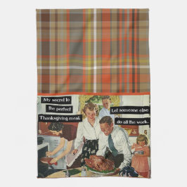 Hemligt för Perfektens Thanksgiving - middagspappe Kökshandduk