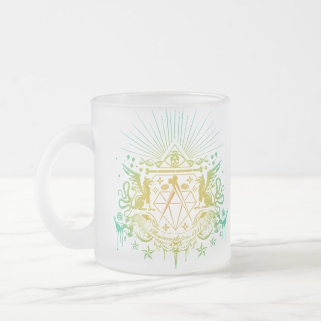 Hemligt samhälle frostad glasmugg (Vänster)