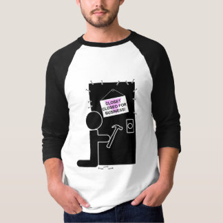 Hemligt stängt för affär tee shirt