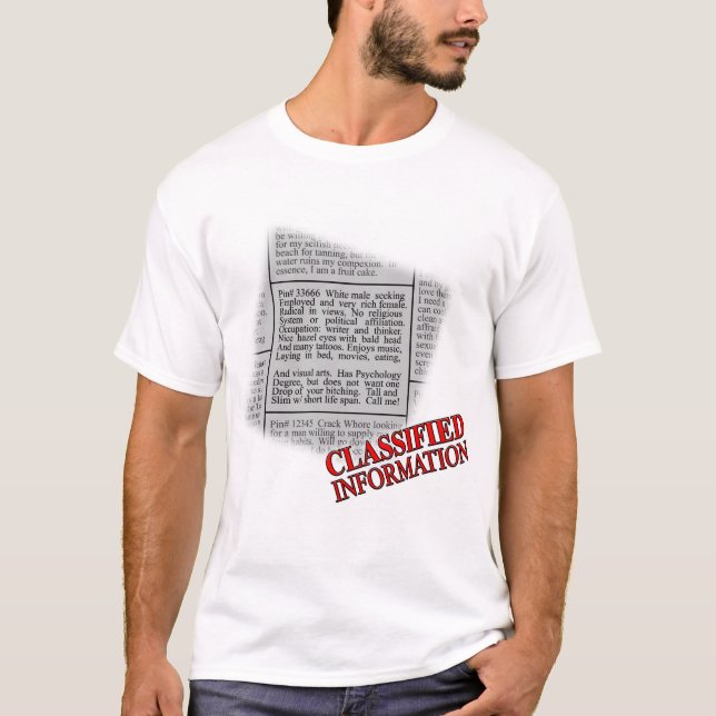 Hemligt T-shirt (Framsida)