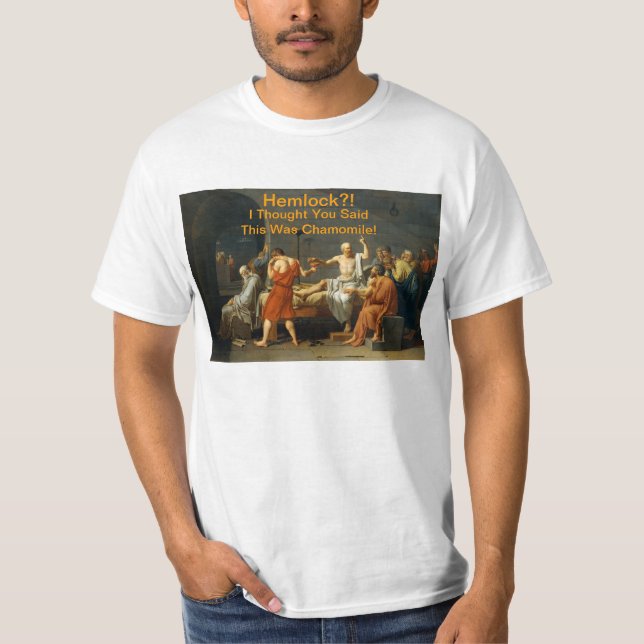 Hemlock?! ChamomileT-tröja Tee Shirt (Framsida)