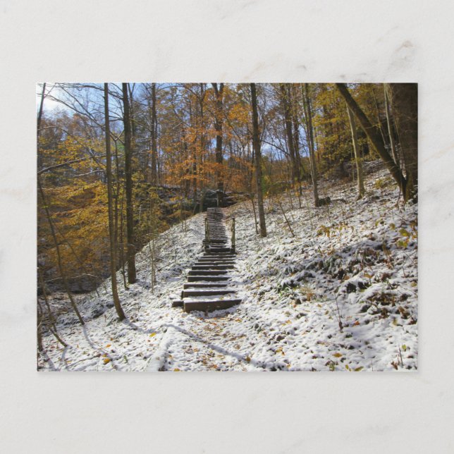 Hemlock Cliffs, Indiana Vykort (Framsida)