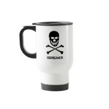 Hemlock Poison Black Skull och Crossbone