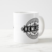 Hemlock Vintage Stil Poison Label