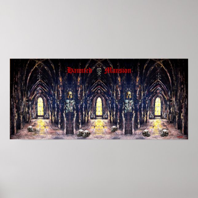 Hemlös mansion poster (Framsidan)