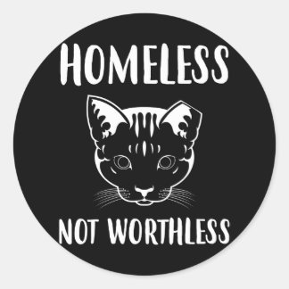 Hemlös TNR-svällningsnål frisläpp Feral Cat Runt Klistermärke