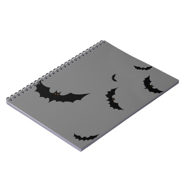 Hemlösa minnen: Halloween Spiral Journal Anteckningsbok (Vänstra Sidan)