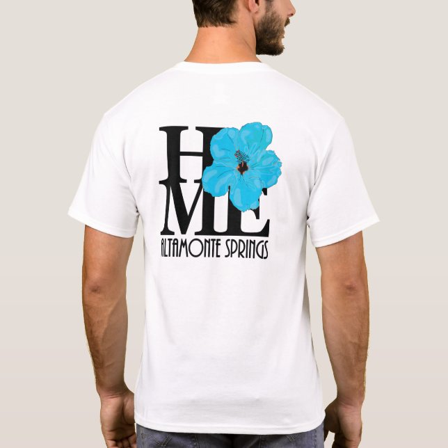 HEMMA Altamonte Vår Blue Hibiscus (baksida) T Shirt (Baksida)