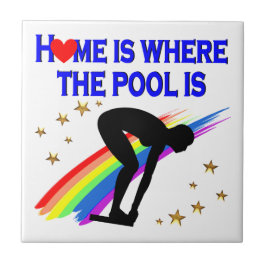 HEMMA ÄR BASSÄNG FÖR DEN HÄR SJUKDOMEN KAKELPLATTA