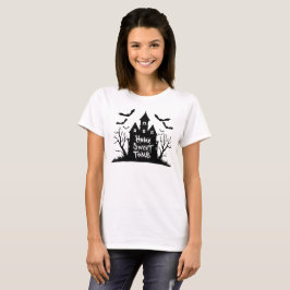 Hemma är där graven är | Rolig Halloween T-shirt