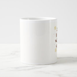Hemma Är Där Kakan Är | Mysig Jul Jumbo Mugg
