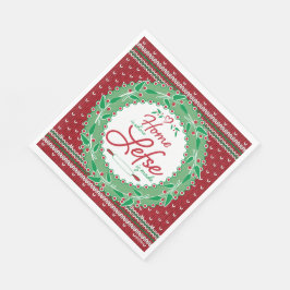 Hemma är där Lefse är gjort! Pappersservett