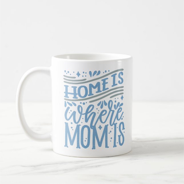 HEMMA ÄR DÄR MAMMA ÄR KAFFEMUGG (Vänster)