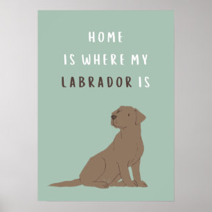 Hemma är där min arbetsplats Poster