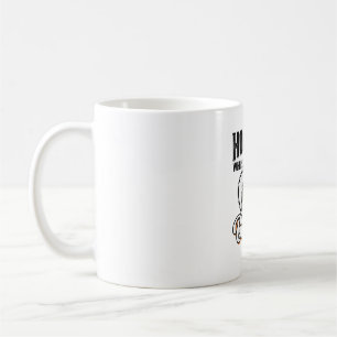 Hemma är där min beagle är Vintage hunddesign_1 Kaffemugg