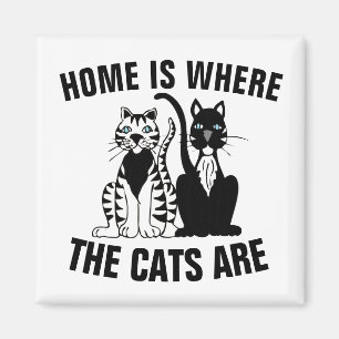 HEMMA ÄR KATTERNA, KATTFRIDGE MAGNETEN MAGNET