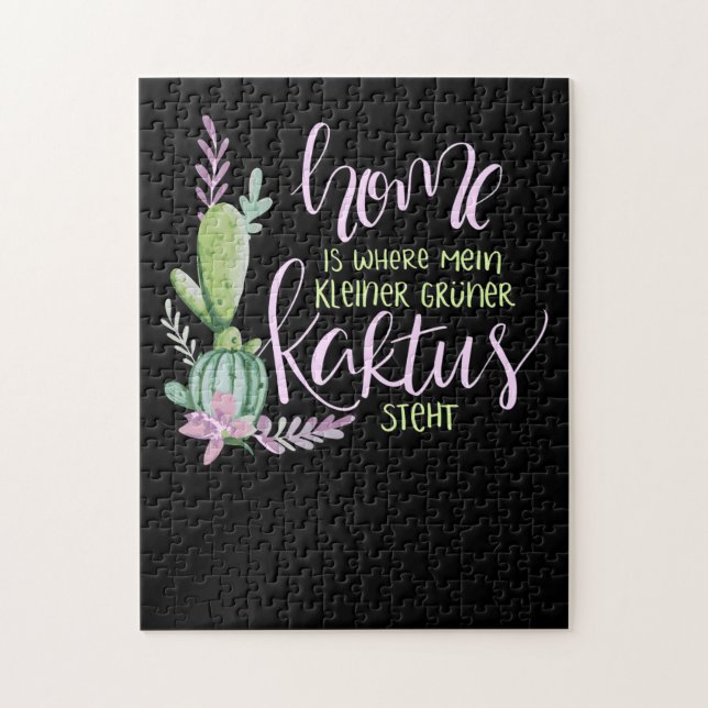 Hemma är mitt självmord pussel (Vertikal)