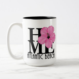 HEMMA Atlantic Beach 15oz rosa hibiscus Två-Tonad Mugg