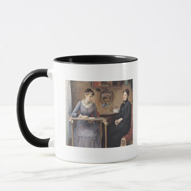 Hemma eller intimitet, 1885 mugg (Vänster)