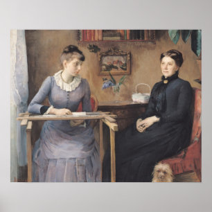 Hemma eller intimitet, 1885 poster