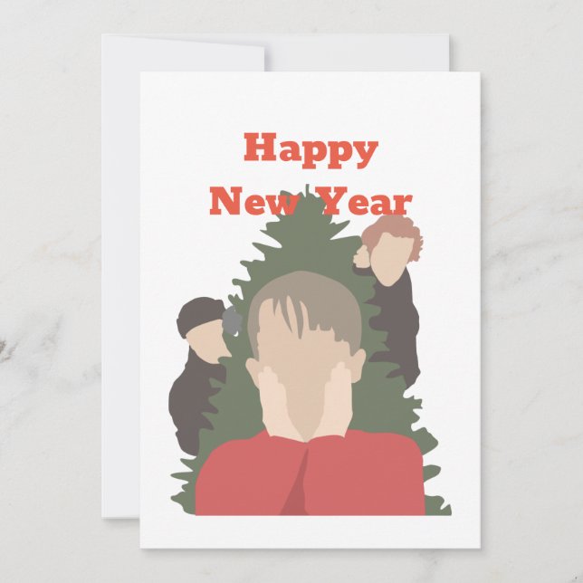 Hemma ensam moder konst tack kort (Framsida)