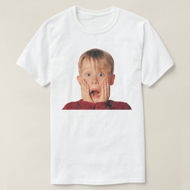 Hemma ensam T-skjorta T Shirt (Design framsida)