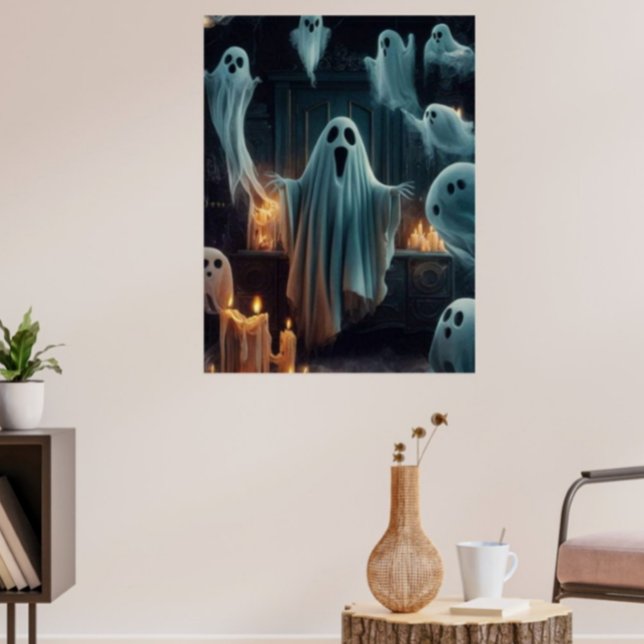 Hemma Fladdermus Halloween Poster (Skapare uppladdad)