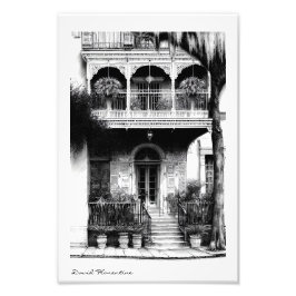 Hemma för nya aorleans 3 fototryck