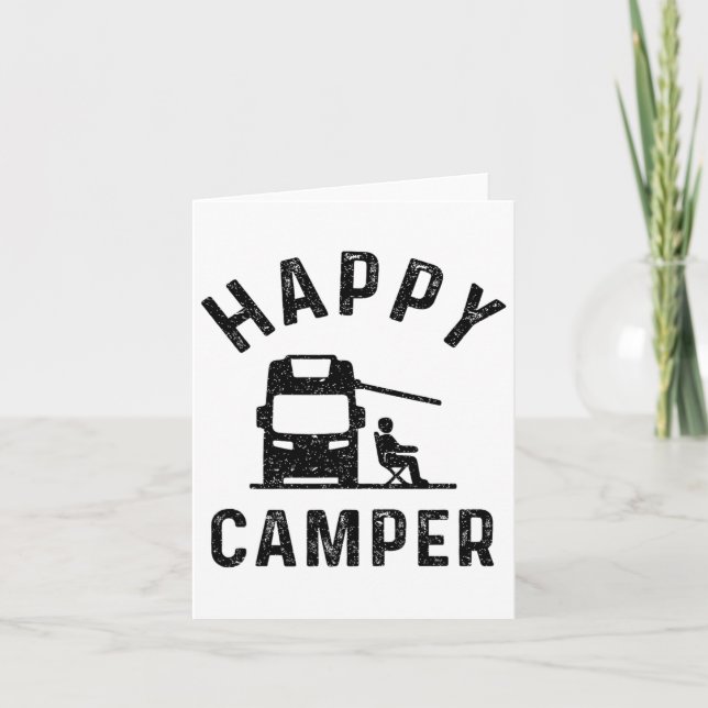 Hemma för Rv Saker Manar Lycklig Camper Kort (Framsida)