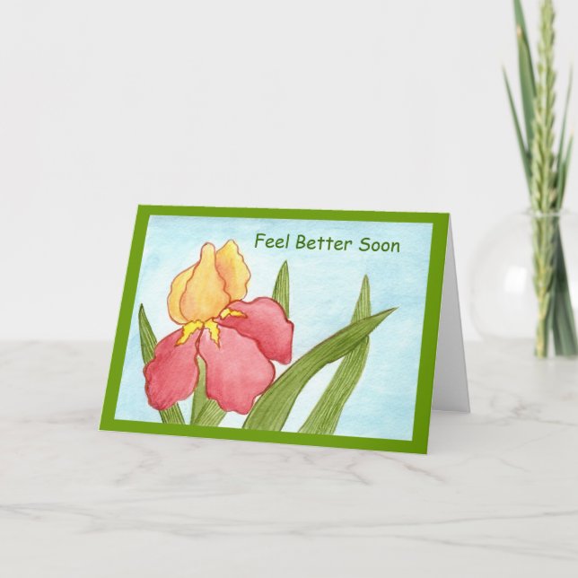 Hemma från sjukhuskort kort (Framsida)