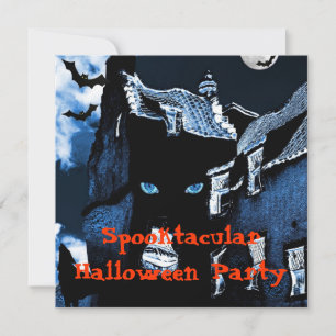 Hemma Halloween fest Inbjudningar