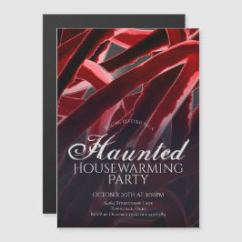 Hemma Halloween fest Magnetisk Inbjudningskort