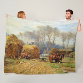 Hemma hos Hay Farm Life William Blacklock Fleecefilt
