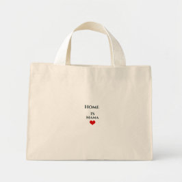 Hemma Hos Mamma Inspirerande Handväskor Mini Tygkasse