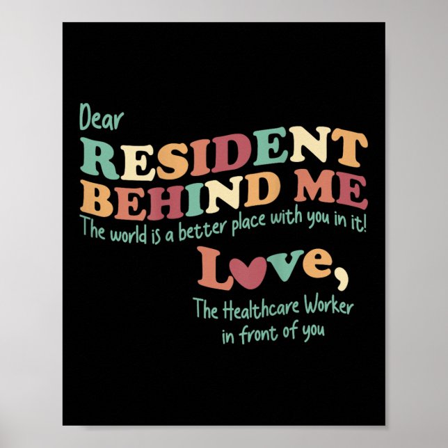 Hemma hos mig, bosatt (skriv ut) poster (Framsidan)