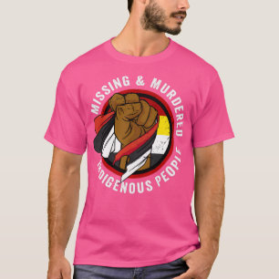 Hemma hos ursprungsbefolkningen som saknas och död t shirt