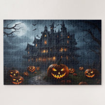 Hemma hus och Jack-O-landternor