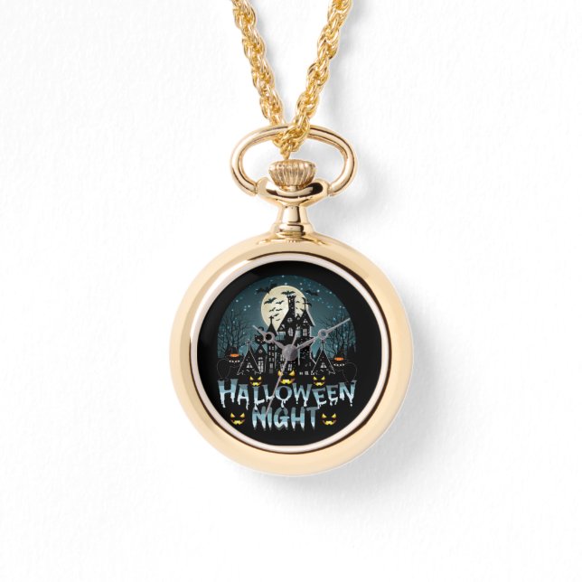 Hemma hus, Scary Halloween Natt Armbandsur (Framsida)