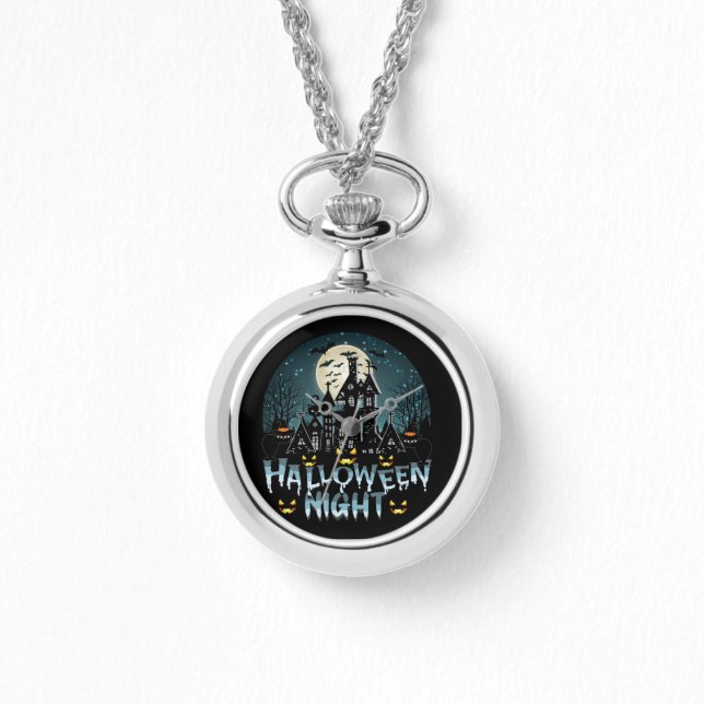 Hemma hus, Scary Halloween Natt Armbandsur (Framsida)